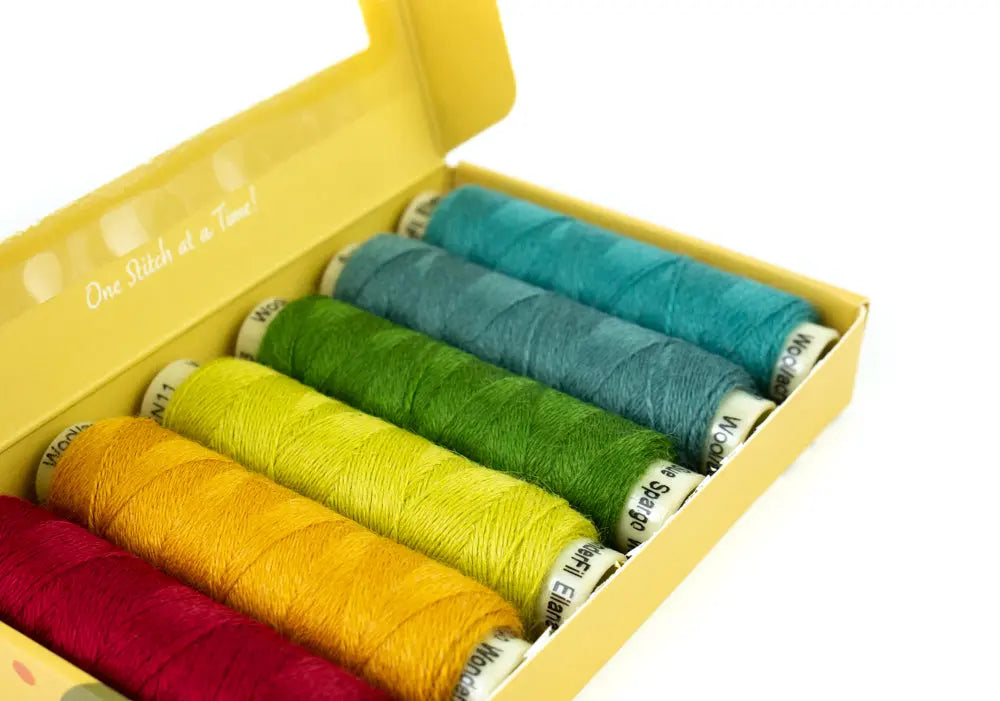 Amelia's Exquisite Jewels by Edyta Sitar - Wool/Acrylic Thread Pack WonderFil USA