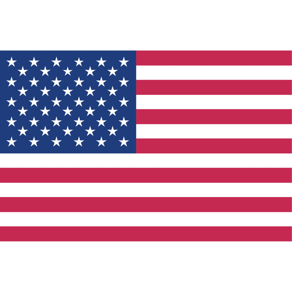 American Flag Icons Fabric Panel 12