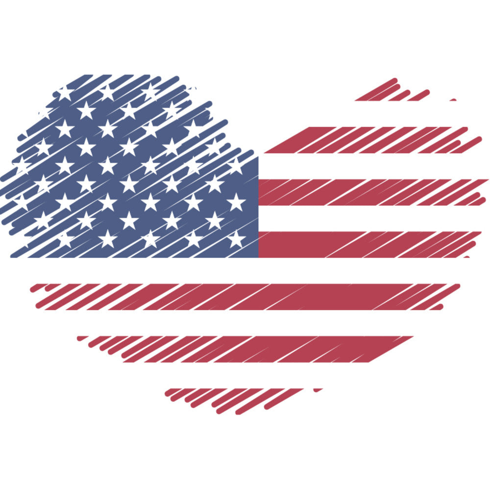 American Flag Icons Fabric Panel 44 QuiltingFabricPanels