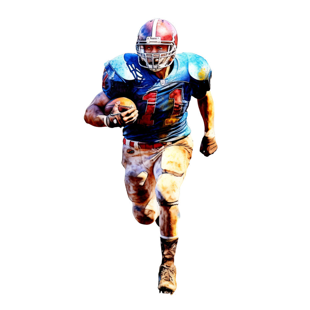 American Football Fabric Panel 8