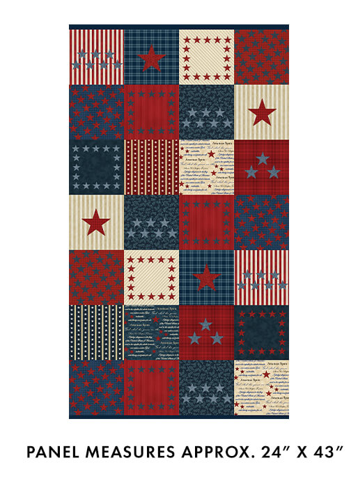 American Spirit - Panel (24"x43")
