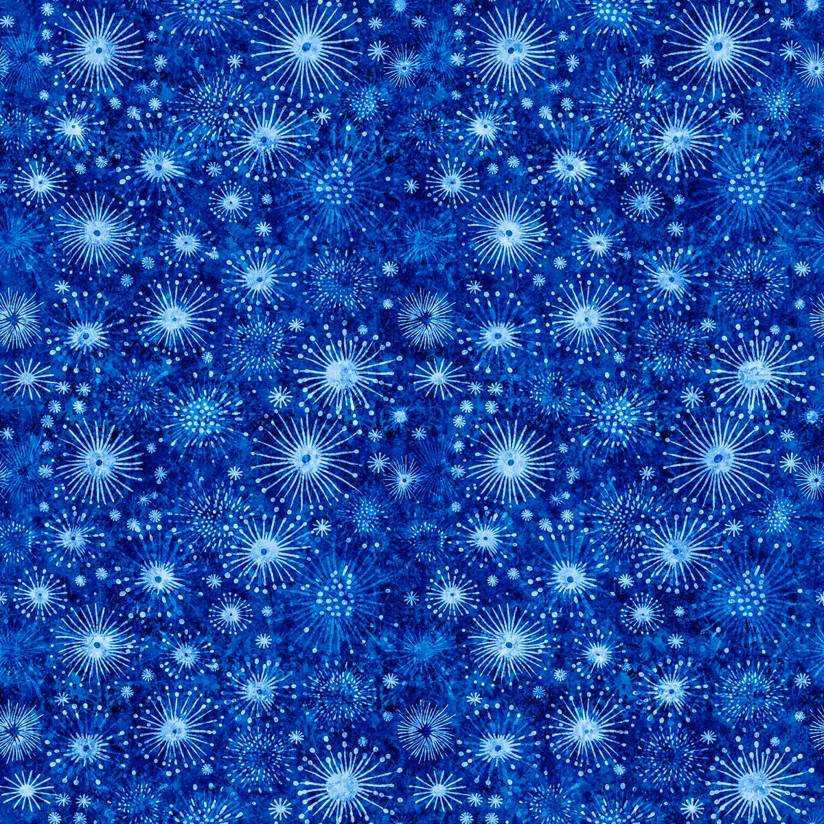 American Freedom #7 Blue Fireworks 45" wide Fabric per yard