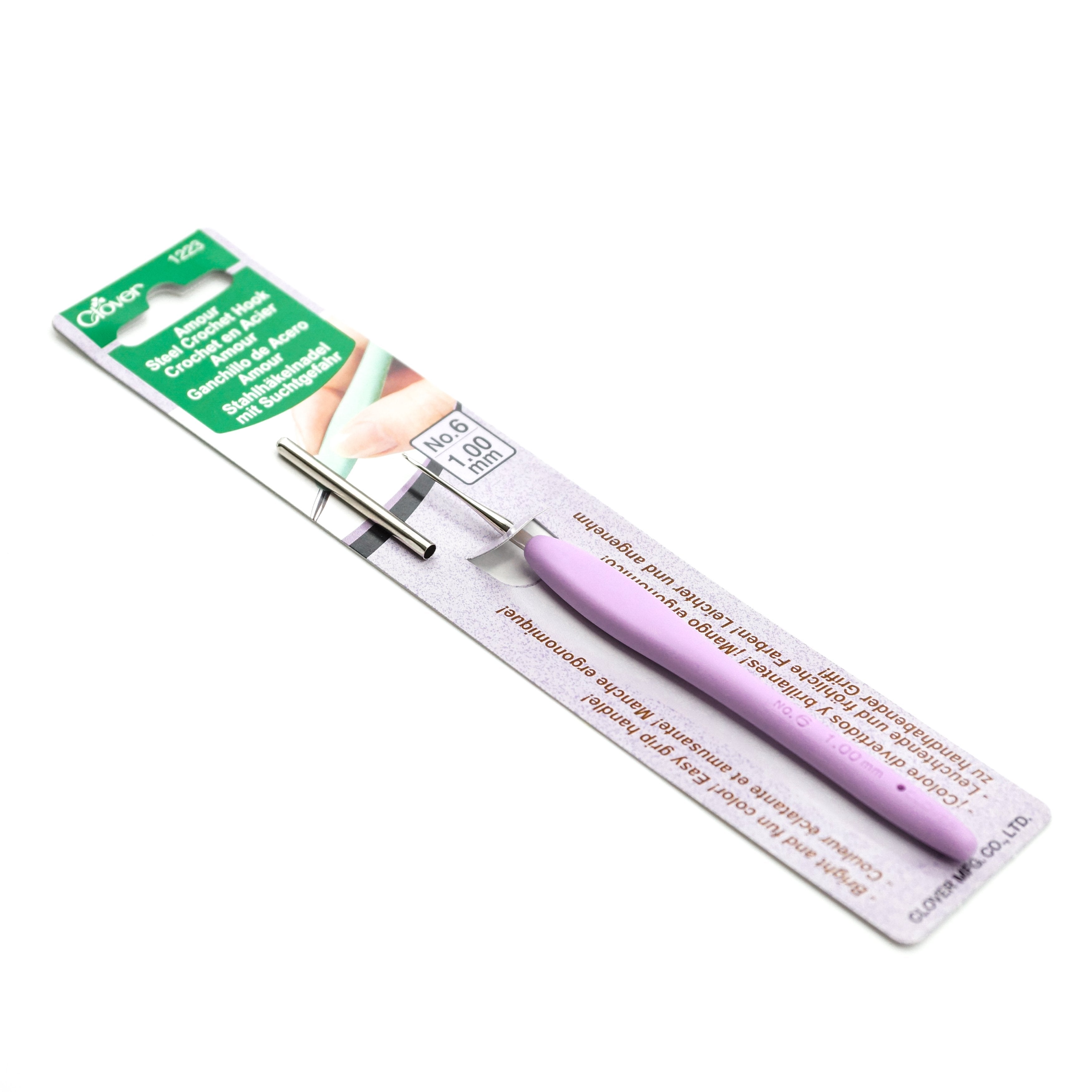 Amour Steel Crochet Hook No. 6 (1.0 mm)