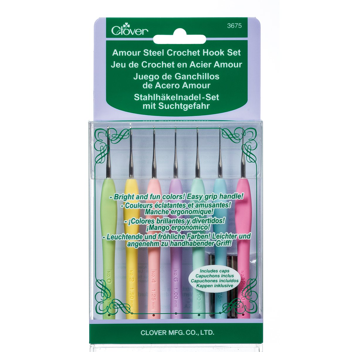 Amour Steel Crochet Hook Set