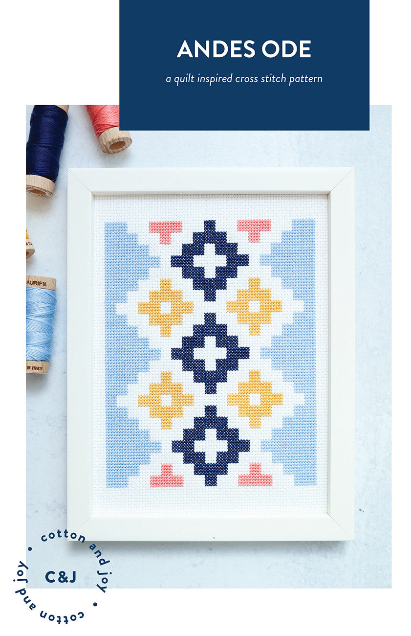 Andes Ode Cross Stitch Pattern - Linda's Electric Quilters