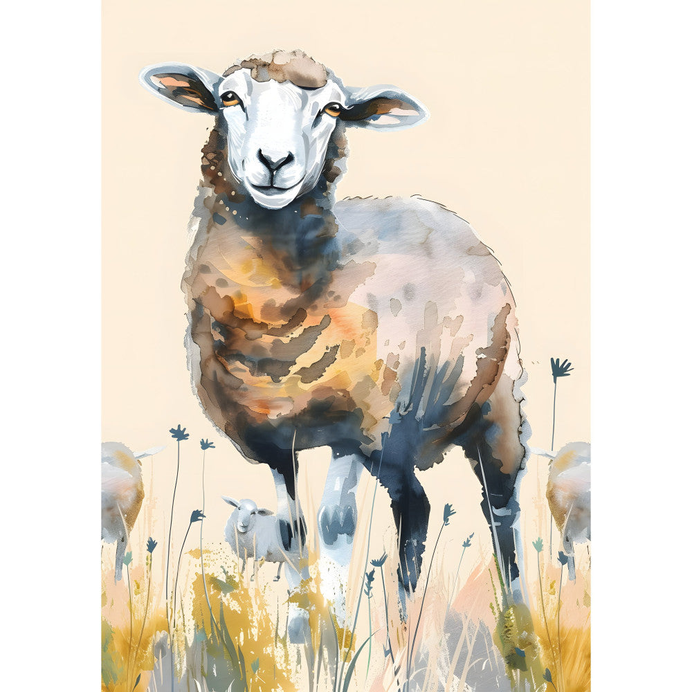 Animal Art Poster Fabric Panel 18