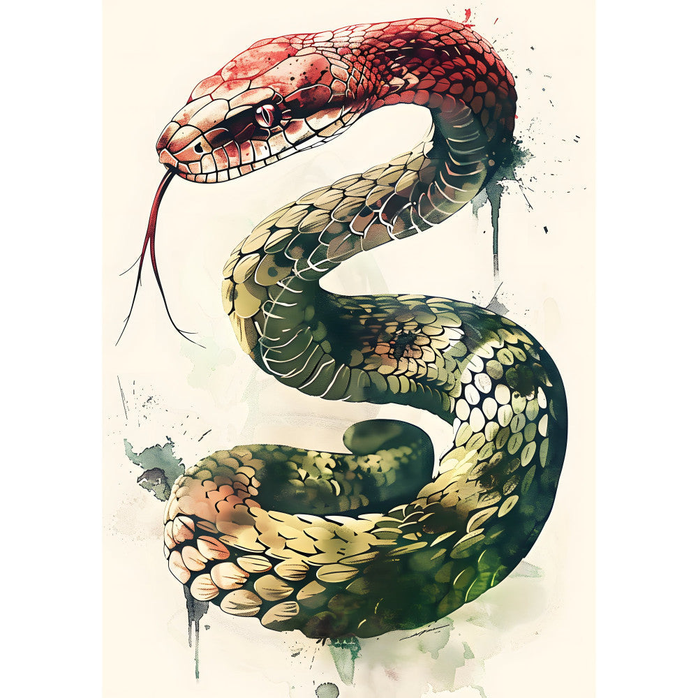 Animal Art Poster Fabric Panel 19