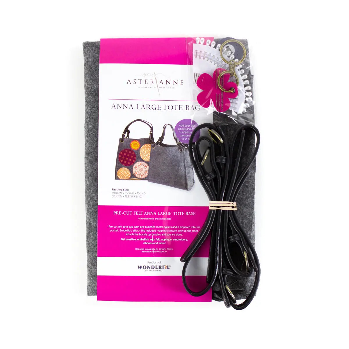 Anna Large Tote bag Kit WonderFil USA