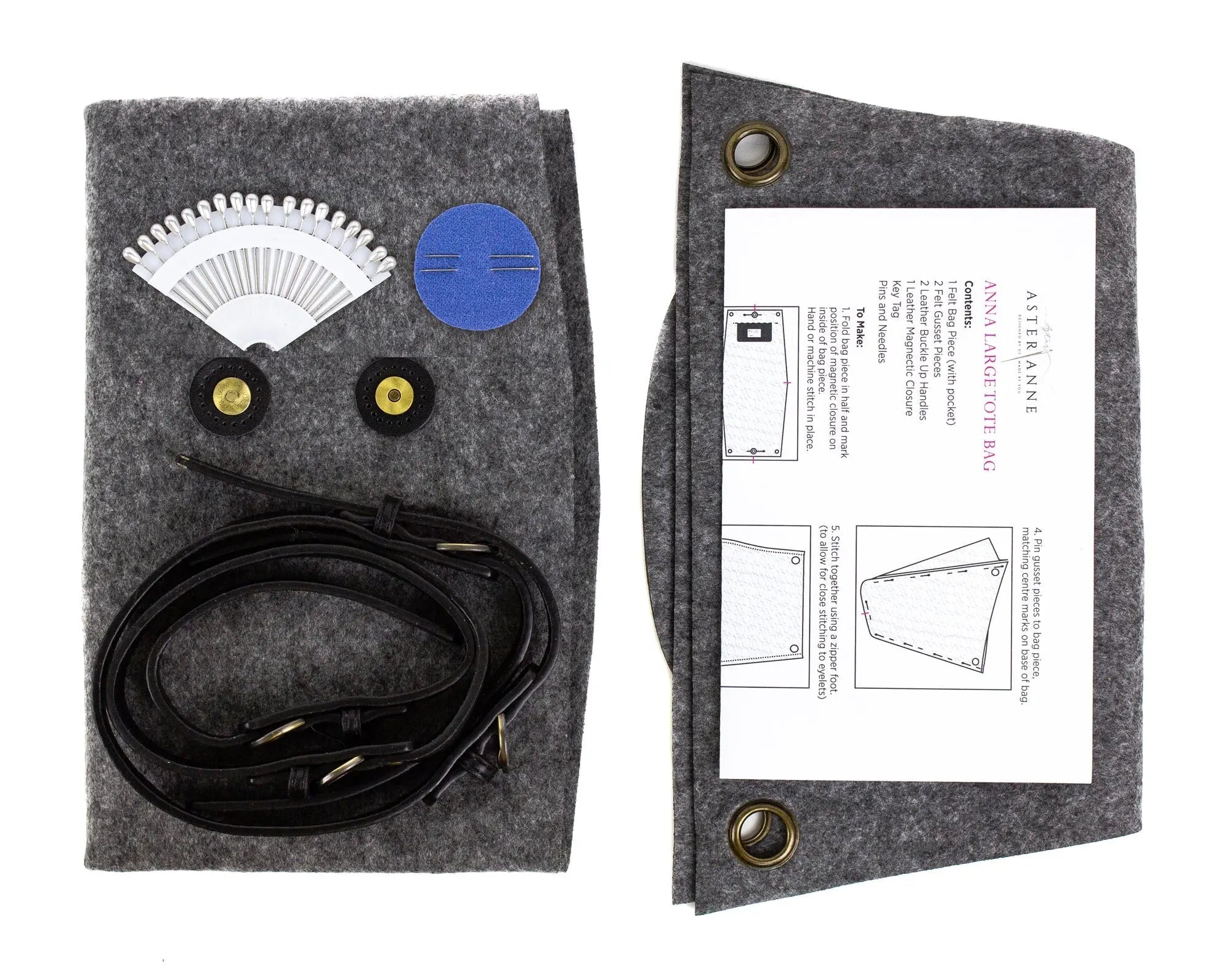 Anna Large Tote bag Kit WonderFil USA