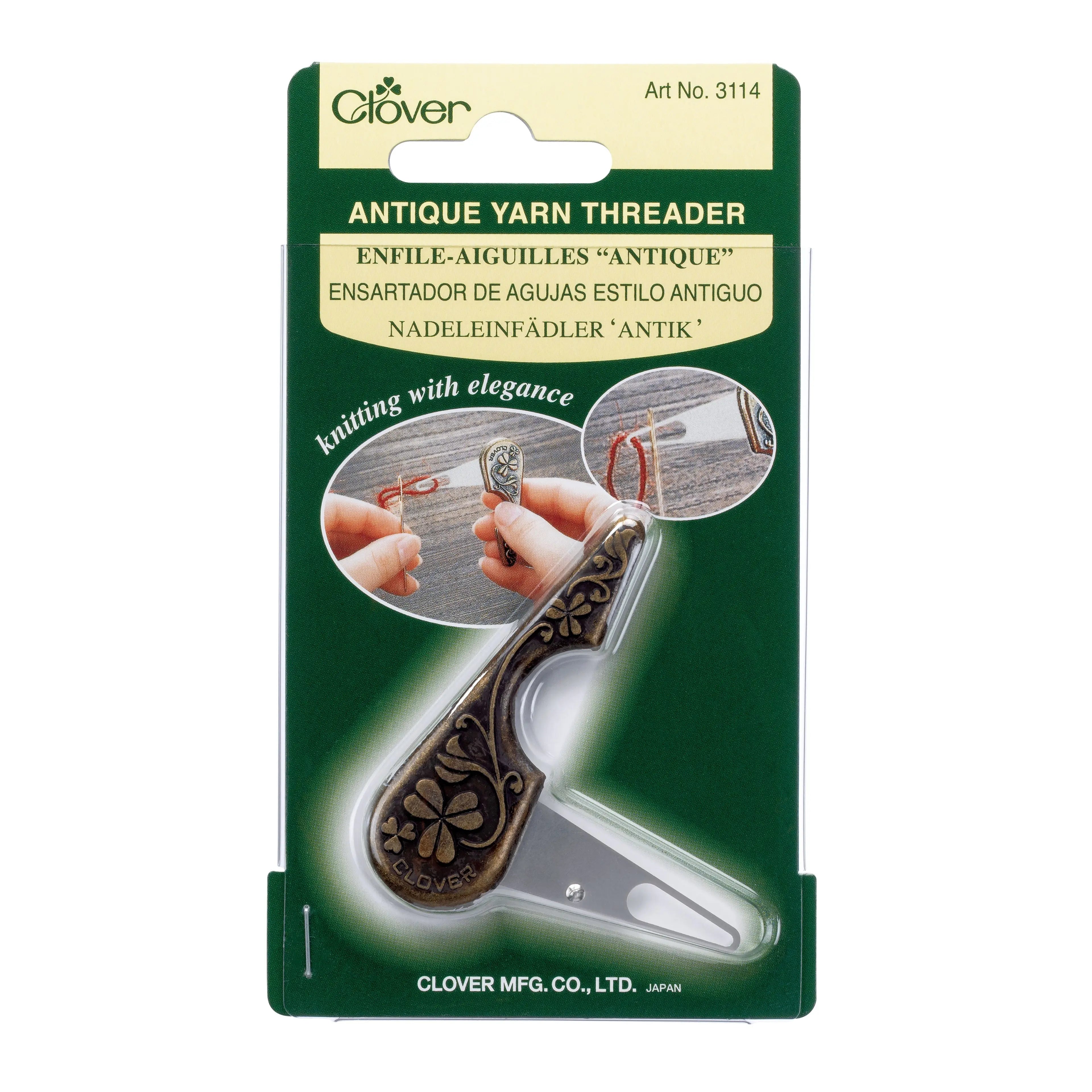Antique Yarn Threader Clover Needlecraft, Inc.