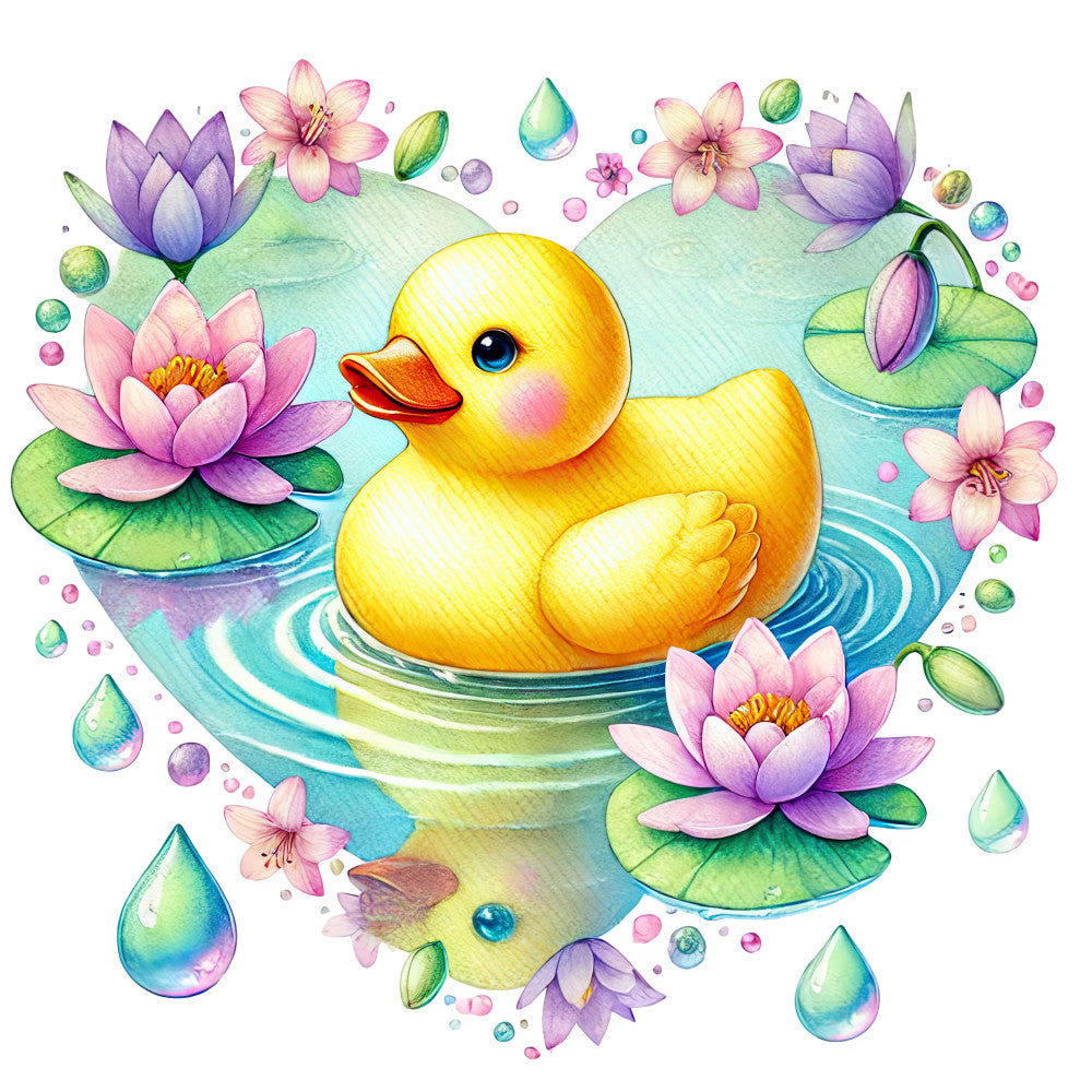 April Showers Fabric Panel 32