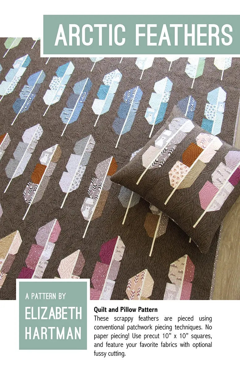 Arctic Feathers - Linda's Electric Quilters