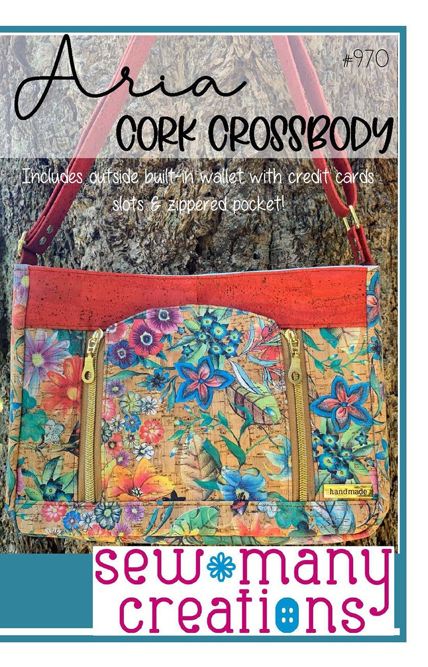 Aria Cork Crossbody - Linda's Electric Quilters