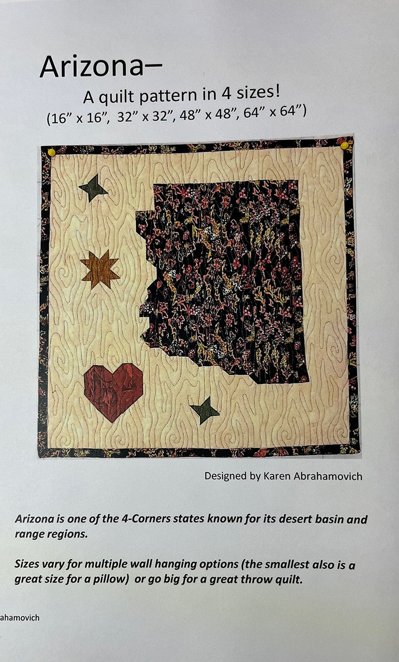 Arizona Quilt Pattern - Linda's Electric Quilters