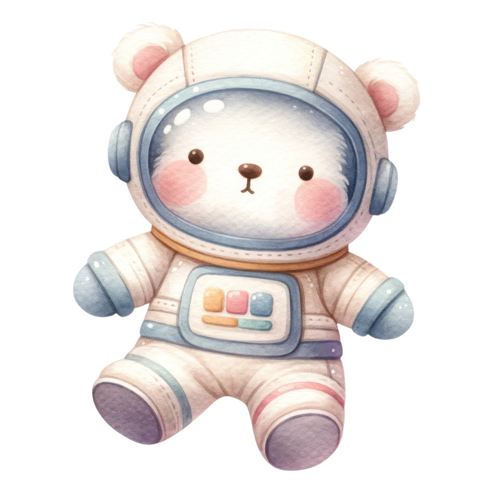 Astronaut Animal Space Fabric Panel 2