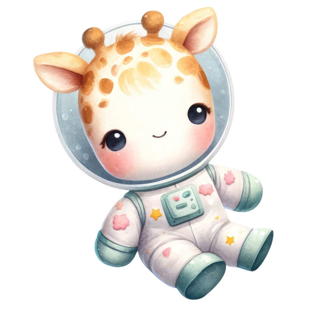 Astronaut Animal Space Fabric Panel 36