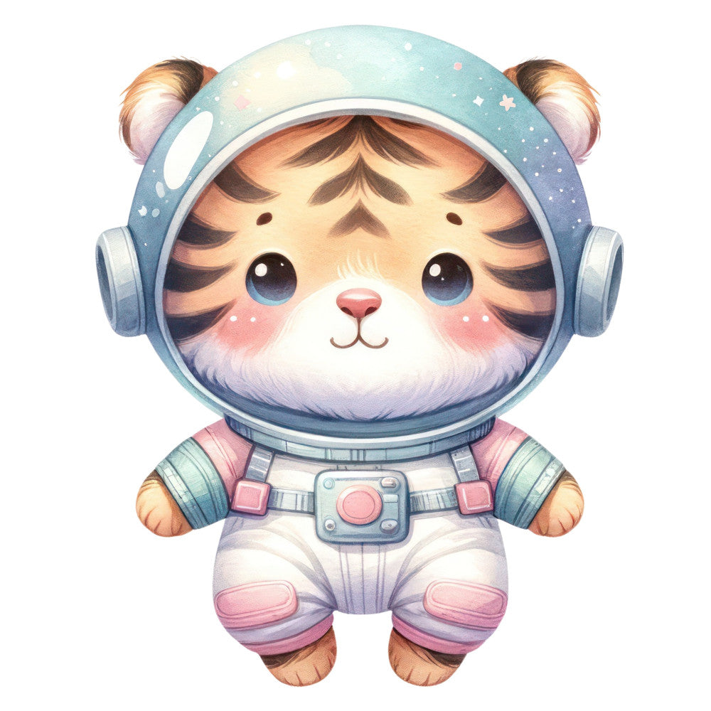 Astronaut Animal Space Fabric Panel 9