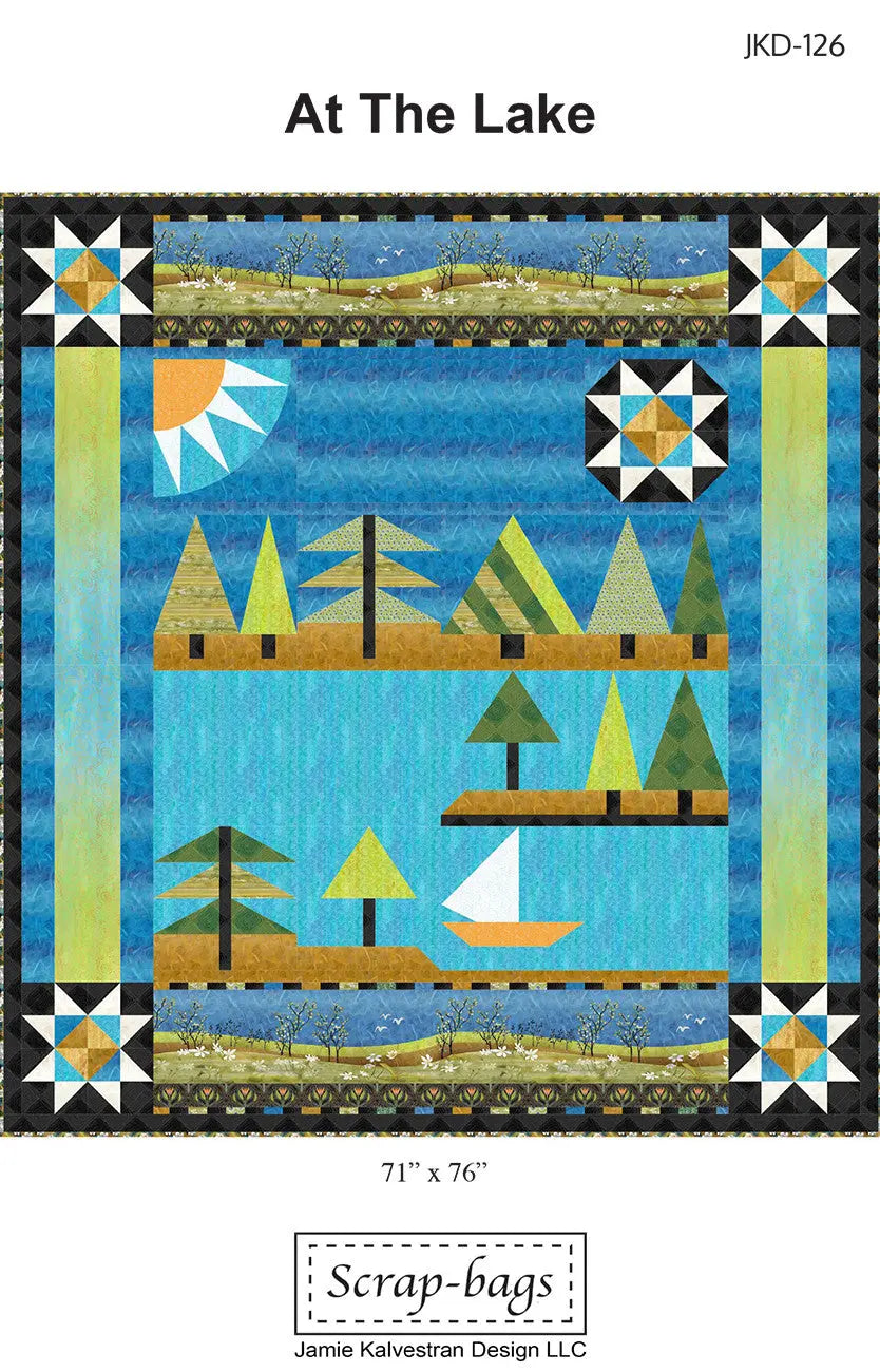 At The Lake - Linda's Electric Quilters