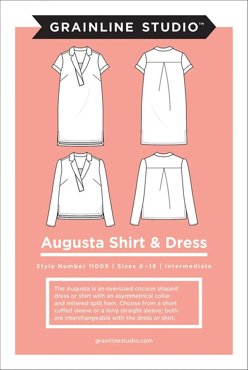 Augusta Shirt and Dress Size 0 - 18 - Linda's Electric Quilters