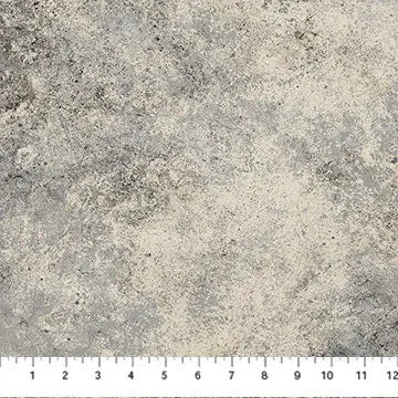 Grey Mountain Mist Stonehenge Multi Mixers Cotton Wideback Fabric per yard