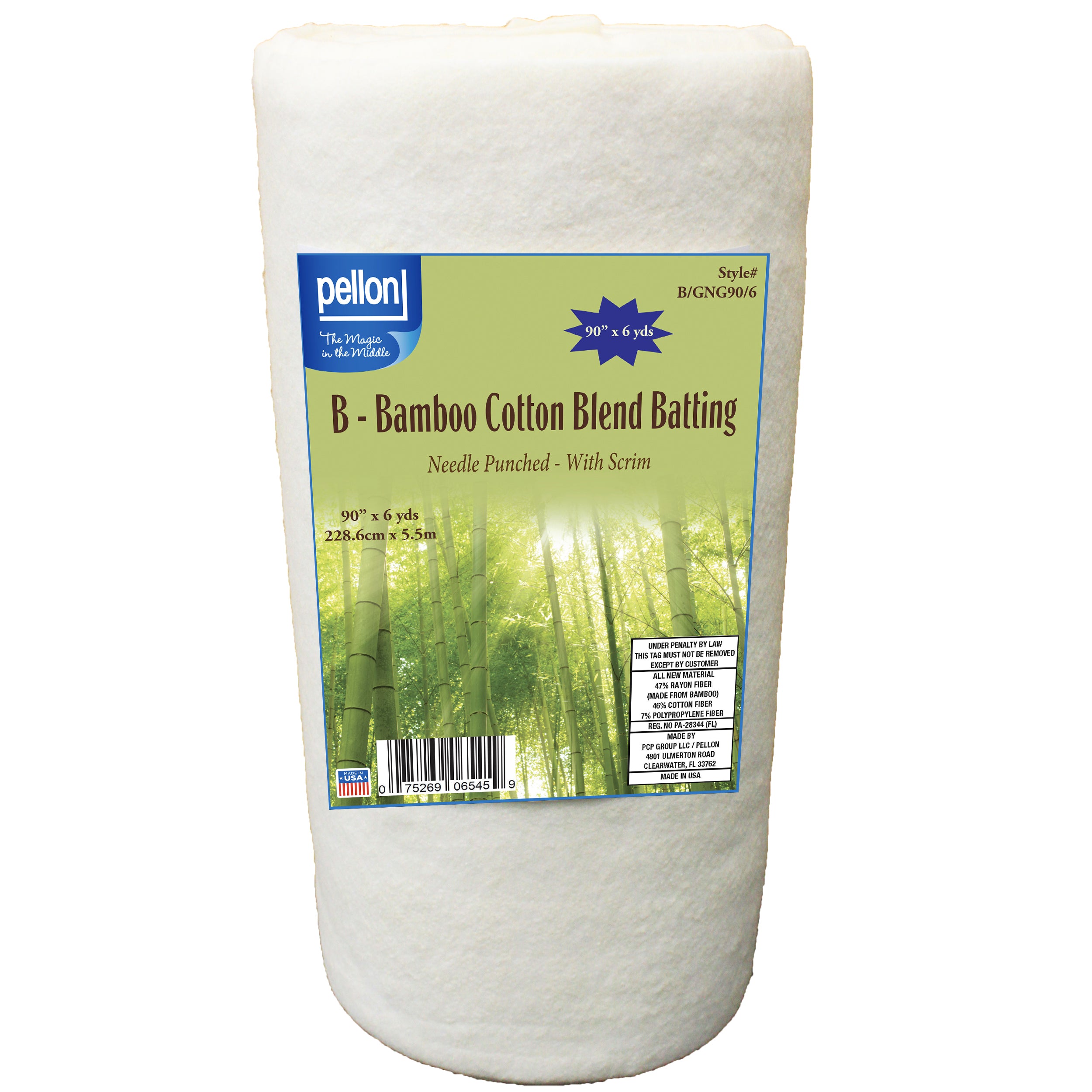 Pellon® Bamboo/Cotton Batting Scrim 90" x 6 yards