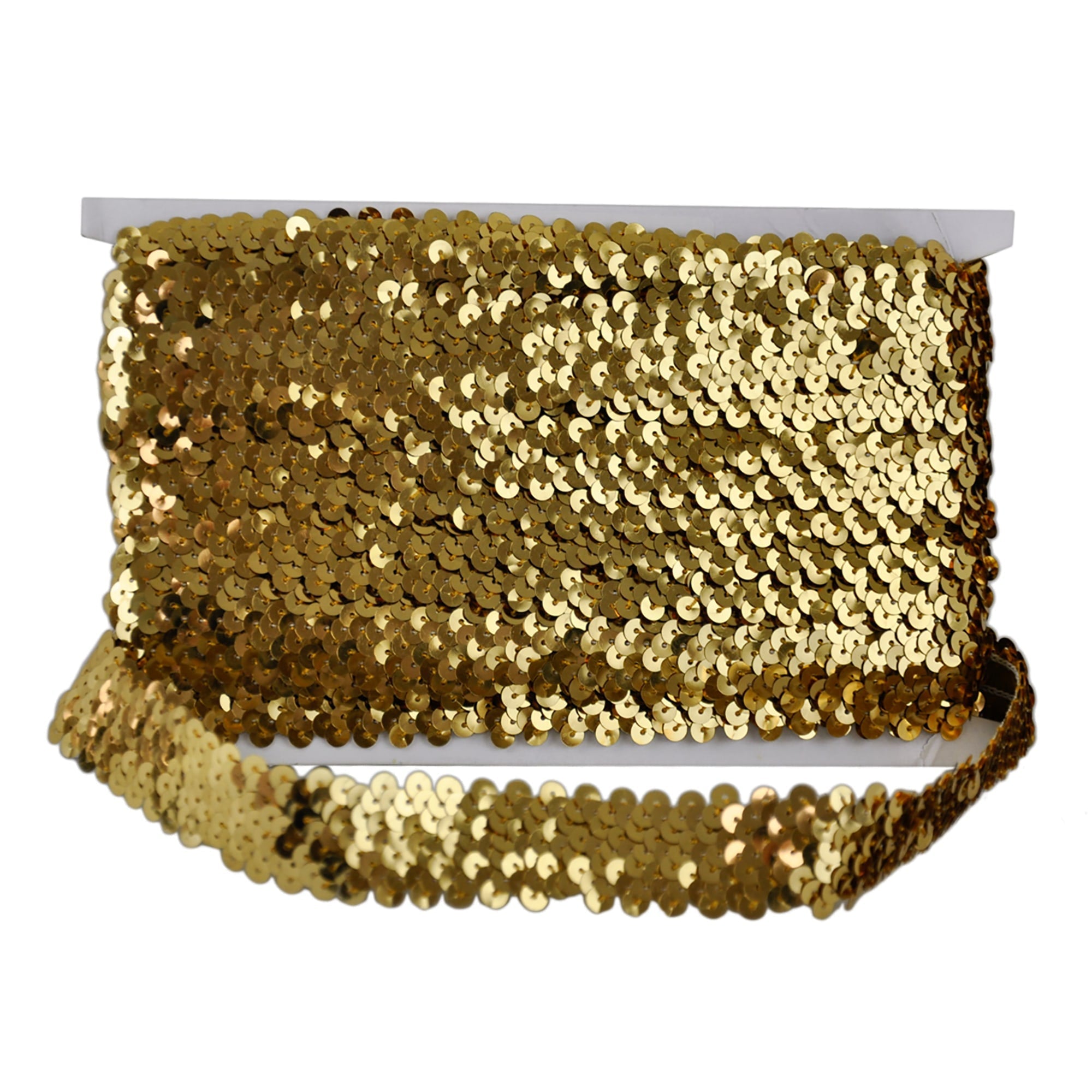 Stretch Sequin Trim - 1" Width (10 Yard Roll) - BQ-302-10