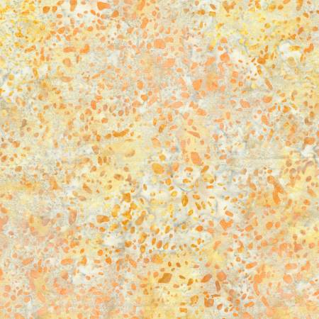 Riley Blake Expressions Batiks Terrazzo batik quilting cotton in Yellow Cream