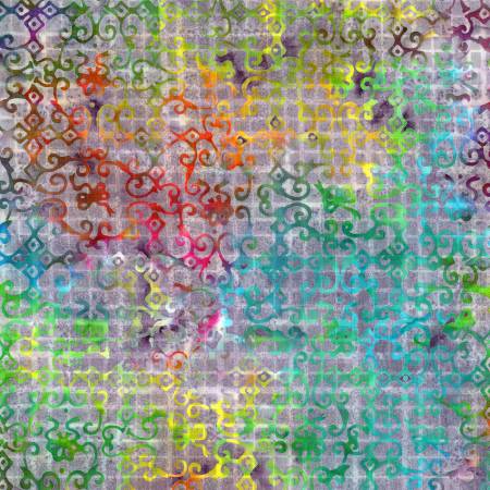 Riley Blake Sassy and Tweet batik quilting cotton in Dancing Lights