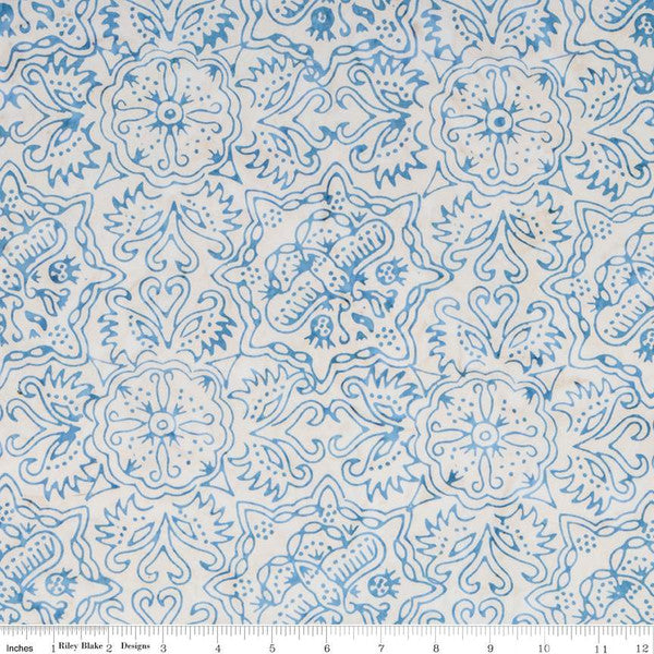 Riley Blake BTCB1002 - Expressions Tjaps - Little Boy Blue 45" wide fabric per yard