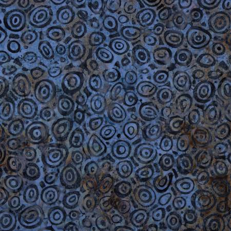 Riley Blake Batiks Tjaps Mountain High quilting cotton batik fabric in Dungaree
