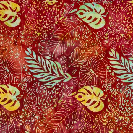 Riley Blake Batiks Expressions Tjaps red multi
