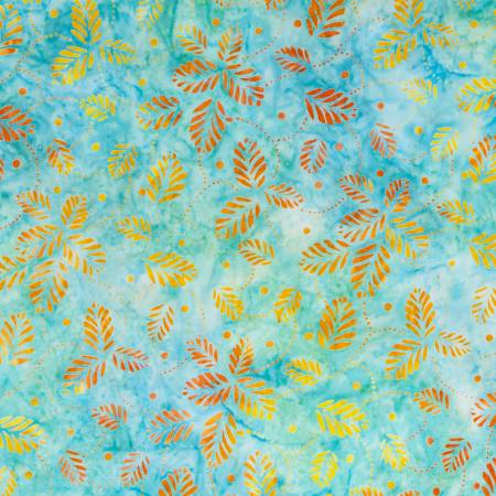 Riley Blake Batiks Expressions Tjaps light teal multi