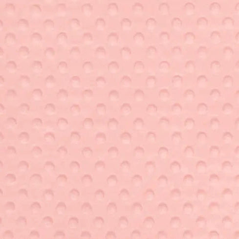 Baby Pink Cuddle Dimple Fabric per yard