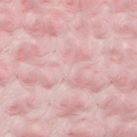 Baby Pink Luxe Cuddle Rose 58/60" Fabric Per Yard