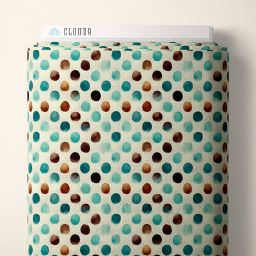 Bali Dreams - Beach Dots 44" / 45" Fabric Per Yard