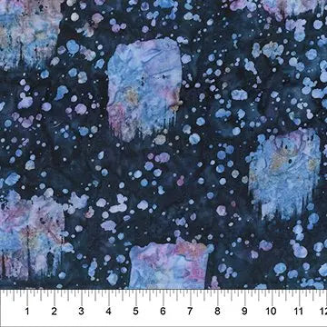 Banyan 80600-49 PAINTERS PALETTE MIDNIGHT 45" Fabric Per Yard Fabric Fanatics
