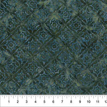 Banyan 80731-92 - Decode This! Dot Grid Smoke 45" Fabric Per Yard Fabric Fanatics