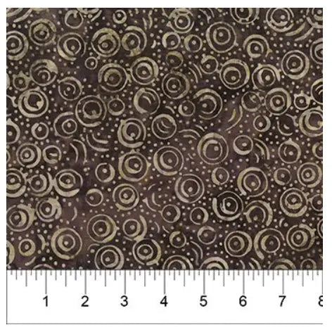 Banyan 81203-36 CLASSICS CHOCOLATE (Swirls) 45" Fabric Per Yard Fabric Fanatics