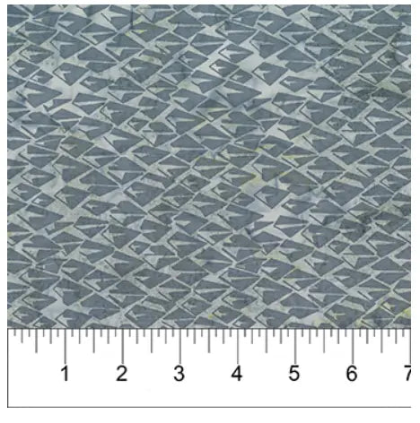 Banyan 81204-91 CLASSICS SILVER (Diamond Gray on Gray) 45" Fabric Per Yard Fabric Fanatics
