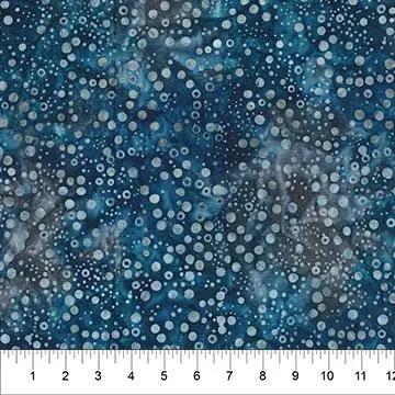 Banyan 81900-45 Pop Dots - Indigo 45" Fabric Per Yard Fabric Fanatics