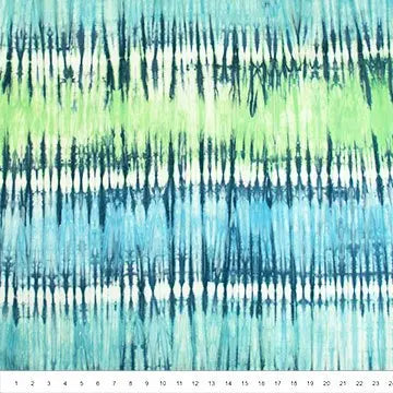 Banyan 83037-61 Color Me Banyan SHIBORI Design 1 - Caribbean 45" Fabric Per Yard Fabric Fanatics