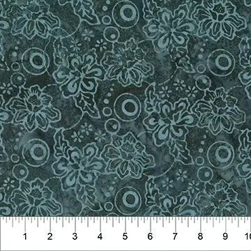 Banyan 83243-94 - NATURE'S BEAUTY - Potted Plants - Charcoal 45" Fabric Per Yard Fabric Fanatics