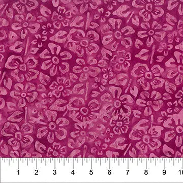 Banyan 83330-28 GARDEN GROVE - Main Floral - Beet Juice 45" Fabric Per Yard Fabric Fanatics