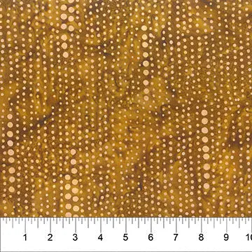 Banyan 83343-35 BOHO SPIRIT - Line Dot - Cinnamon 45" Fabric Per Yard Fabric Fanatics