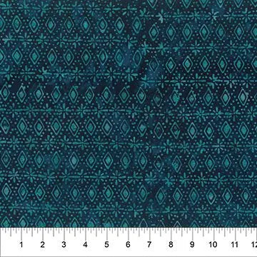 Banyan 83351-48 - TILE FUSION - Diamond Dot - Royal Blue 45" Fabric Per Yard Fabric Fanatics