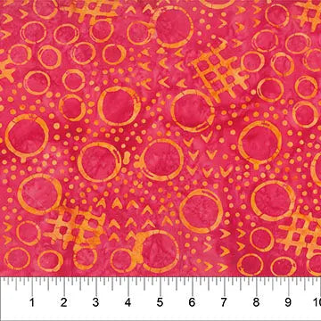 Banyan 83390-22 - JITTERBUG - Main Doodle - Watermelon 45" Fabric Per Yard Fabric Fanatics