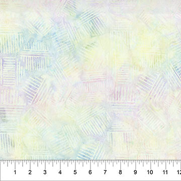 Banyan Pastel Multi Hexies Neutral Cotton 44"/45" Fabric Per Yard