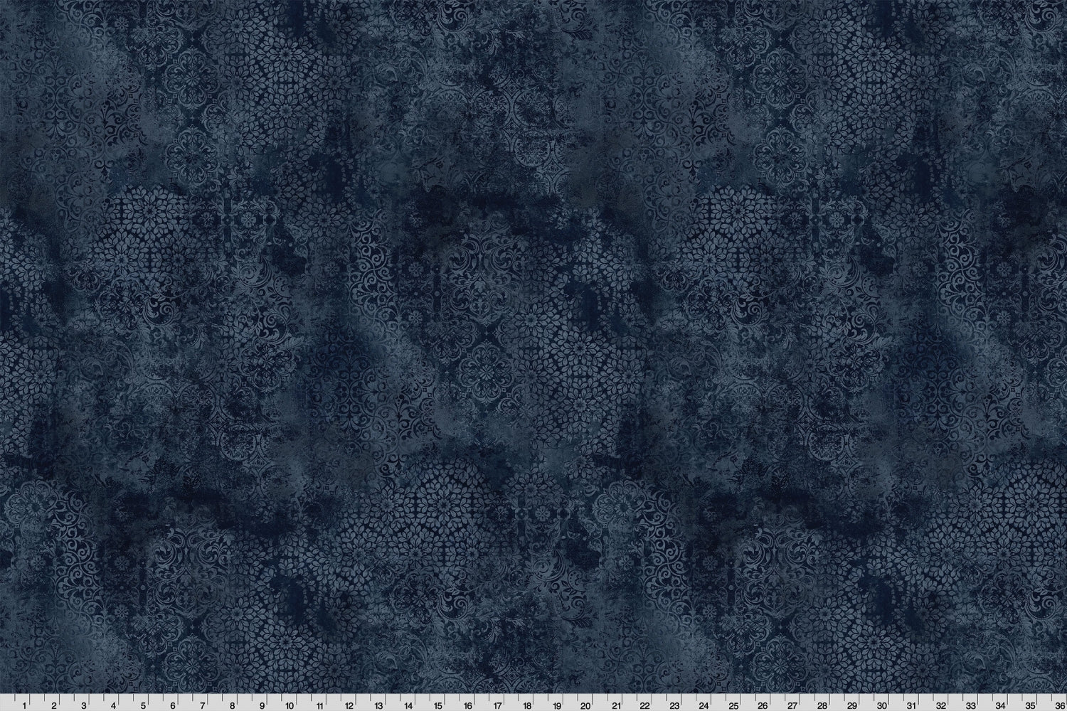 Barely Basics Stone Wash Quilting Cuddle Navy Fabric - ( 1 Yard Pack ) Shannon Fabrics