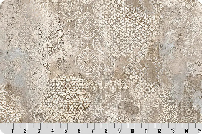Barely Basics Stone Wash Quilting Cuddle Sand Fabric Per Yard Shannon Fabrics