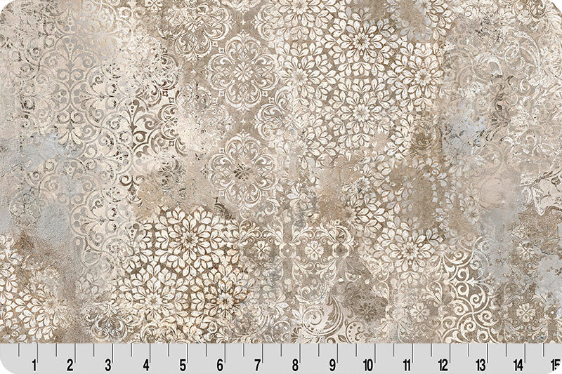Barely Basics Stone Wash Quilting Cuddle Sand Fabric Per Yard Shannon Fabrics